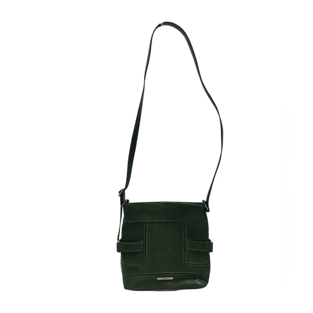 Nine West Green Crossbody Bag with Adjustable Strap